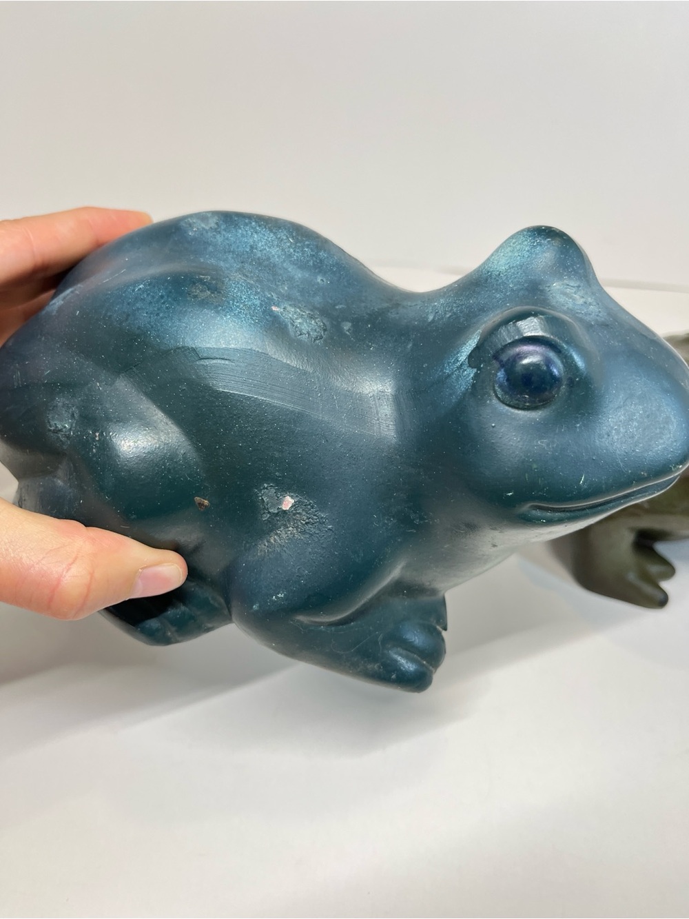 Vintage Arnels Ceramic Frog Toad Lot Garden Home Decor 80s Whimsical Boho MCM - Picture 16 of 16
